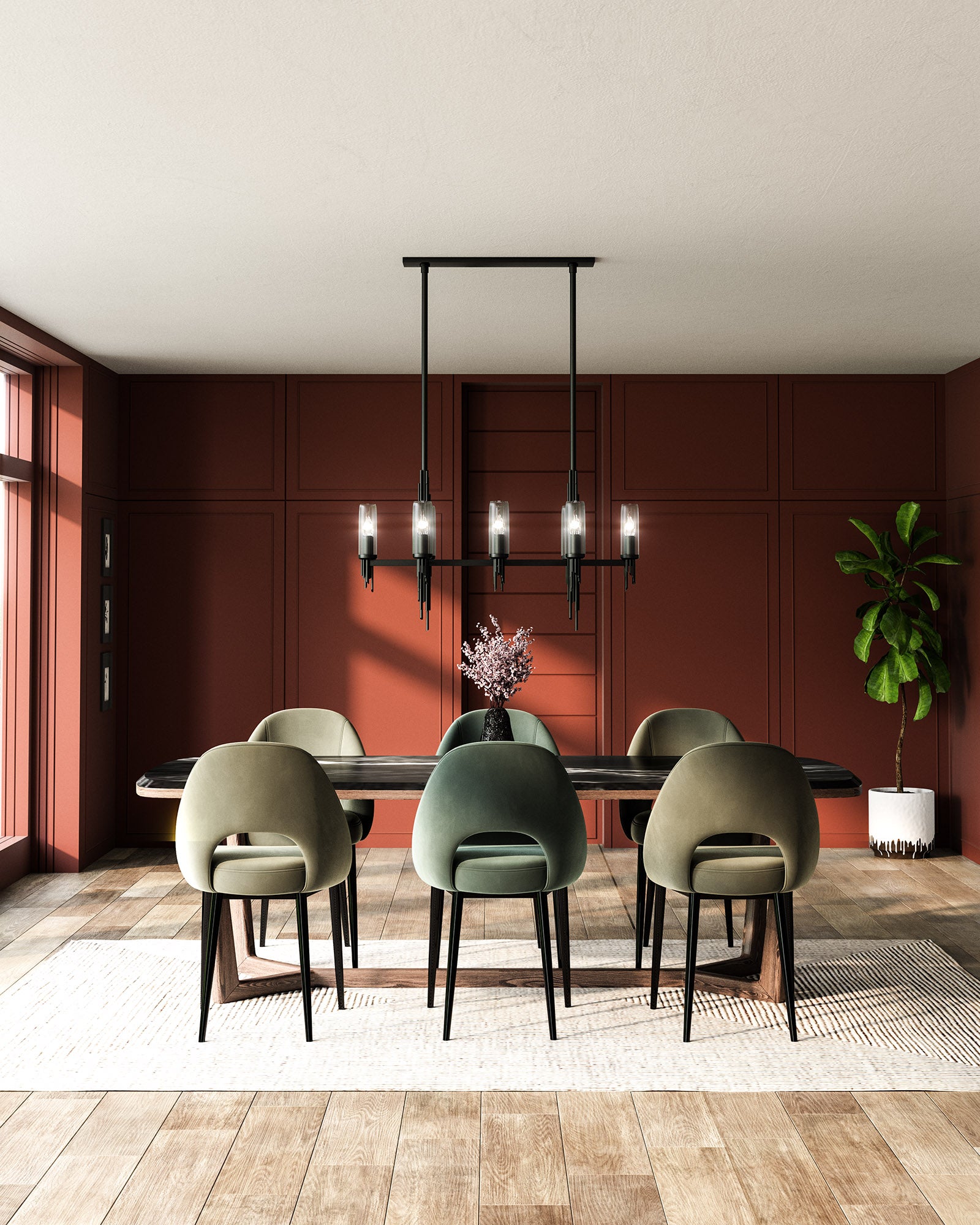 Torres 38-in Linear Pendant