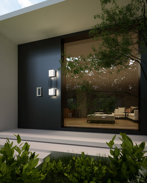 Vail 32-in Black LED Exterior Wall Sconce