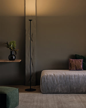 Valor 78-in Black LED Floor Lamp