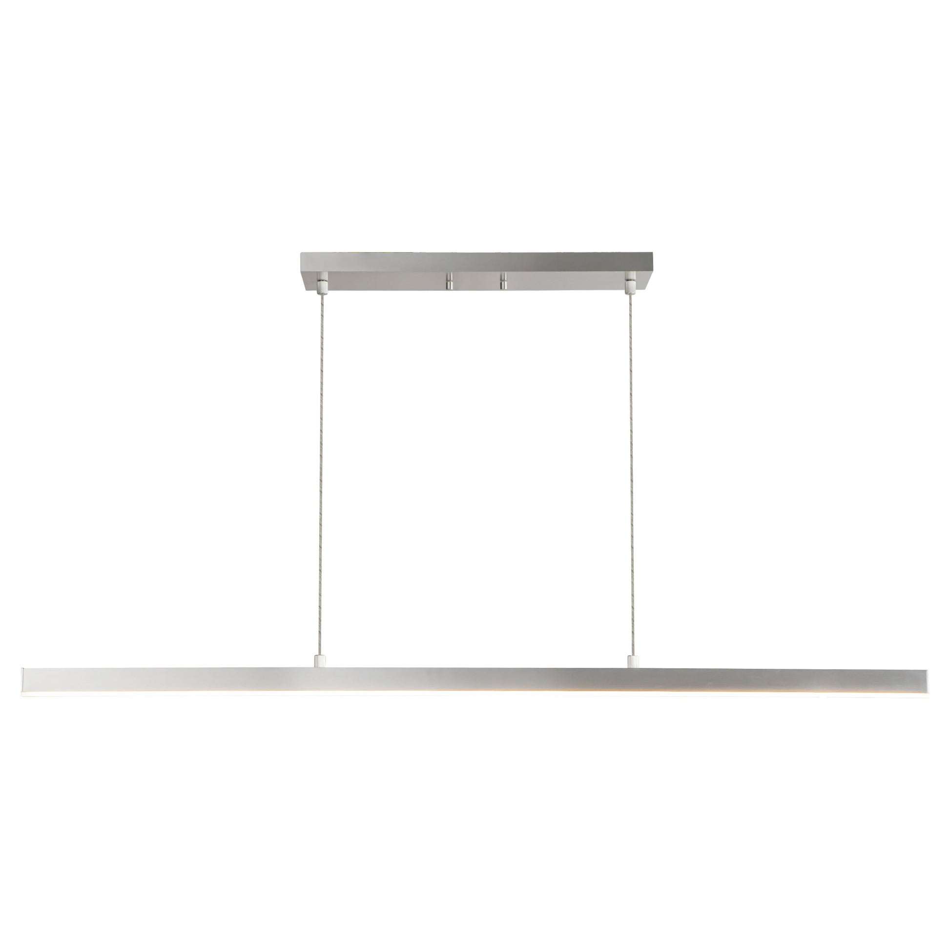 Vega 45-in Brushed Gold LED Linear Pendant