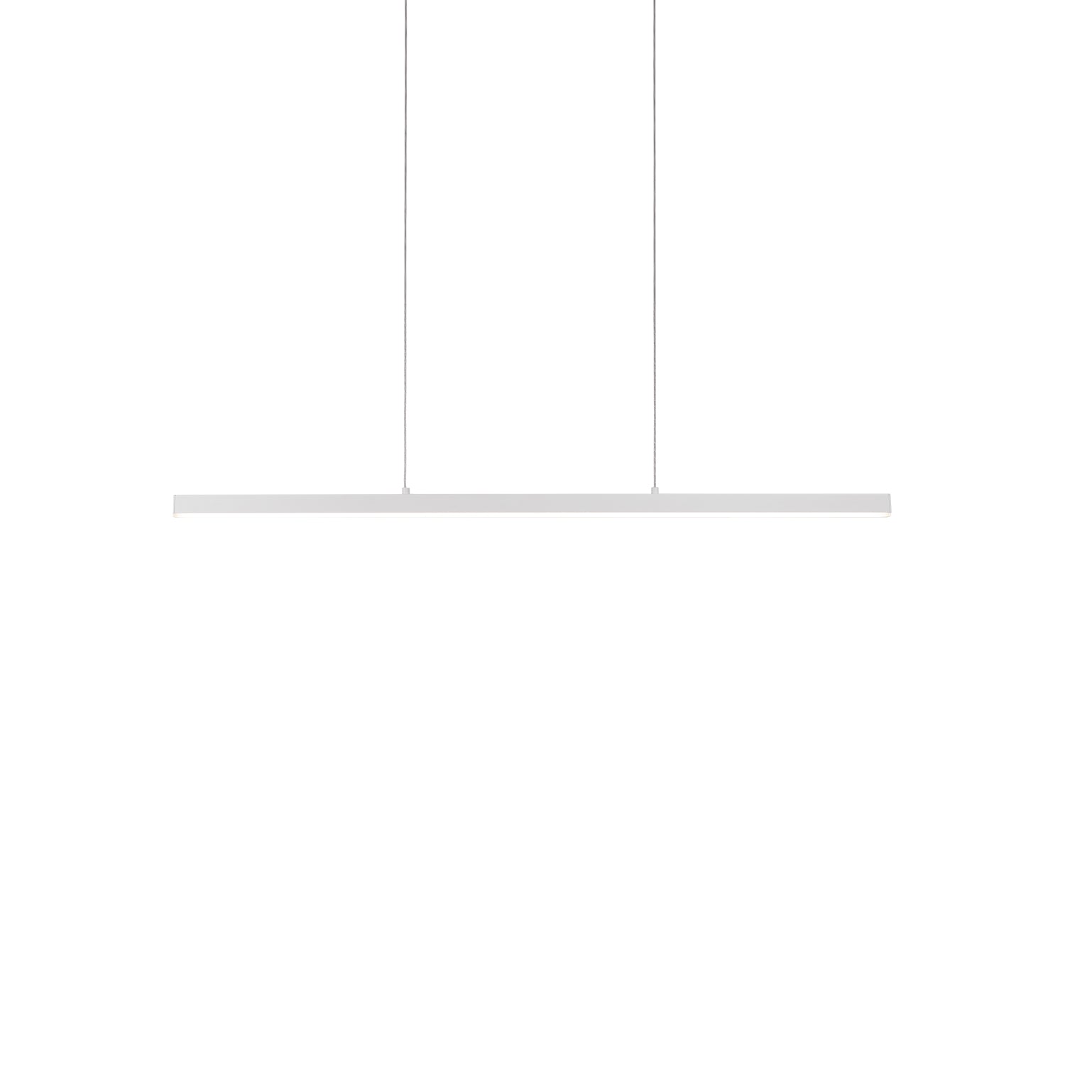 Vega 45-in Brushed Gold LED Linear Pendant