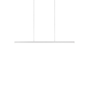 Vega 45-in Brushed Gold LED Linear Pendant