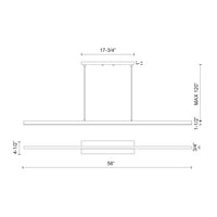 Vega Linear Pendant
