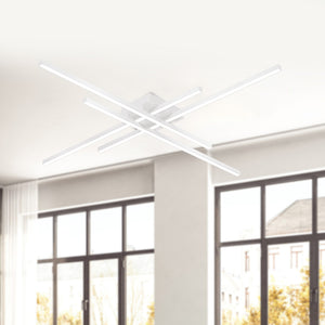 Vega Minor 47-in Brushed Gold LED Flush Mount