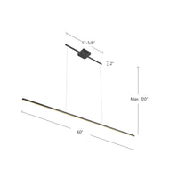 Vega Minor Linear Pendant