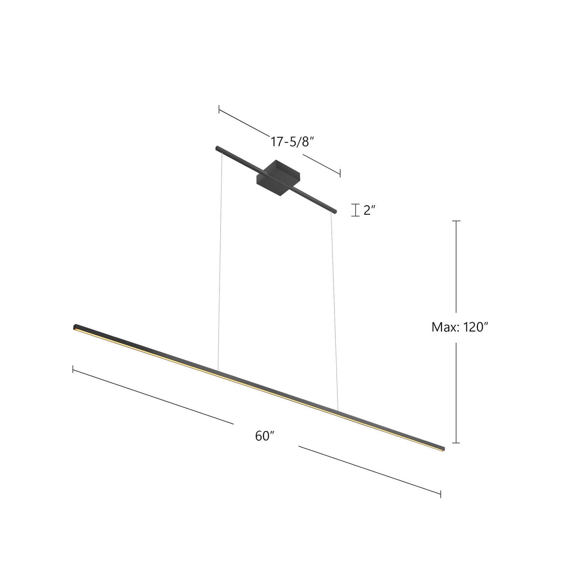 Vega Minor Linear Pendant