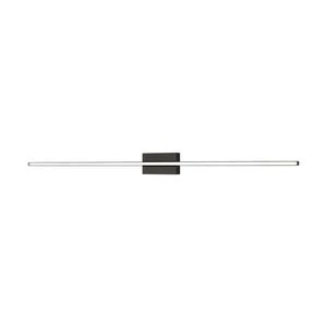 Vega Minor 48-in Black LED Wall Sconce
