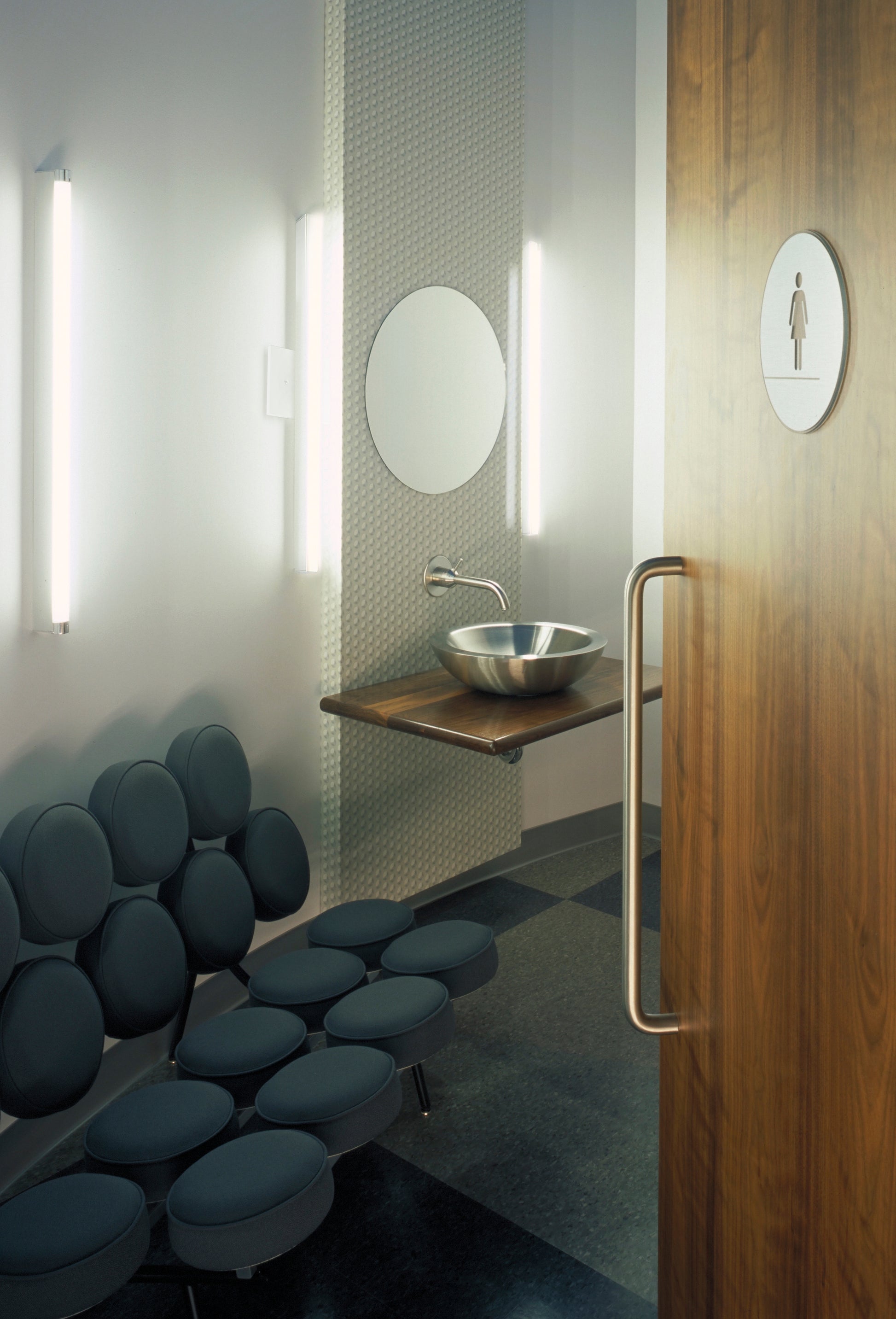 Vega 24-in Brushed Gold LED Wall Sconce