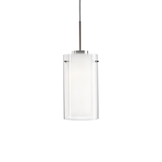 Verona 12-in Brushed Nickel LED Pendant