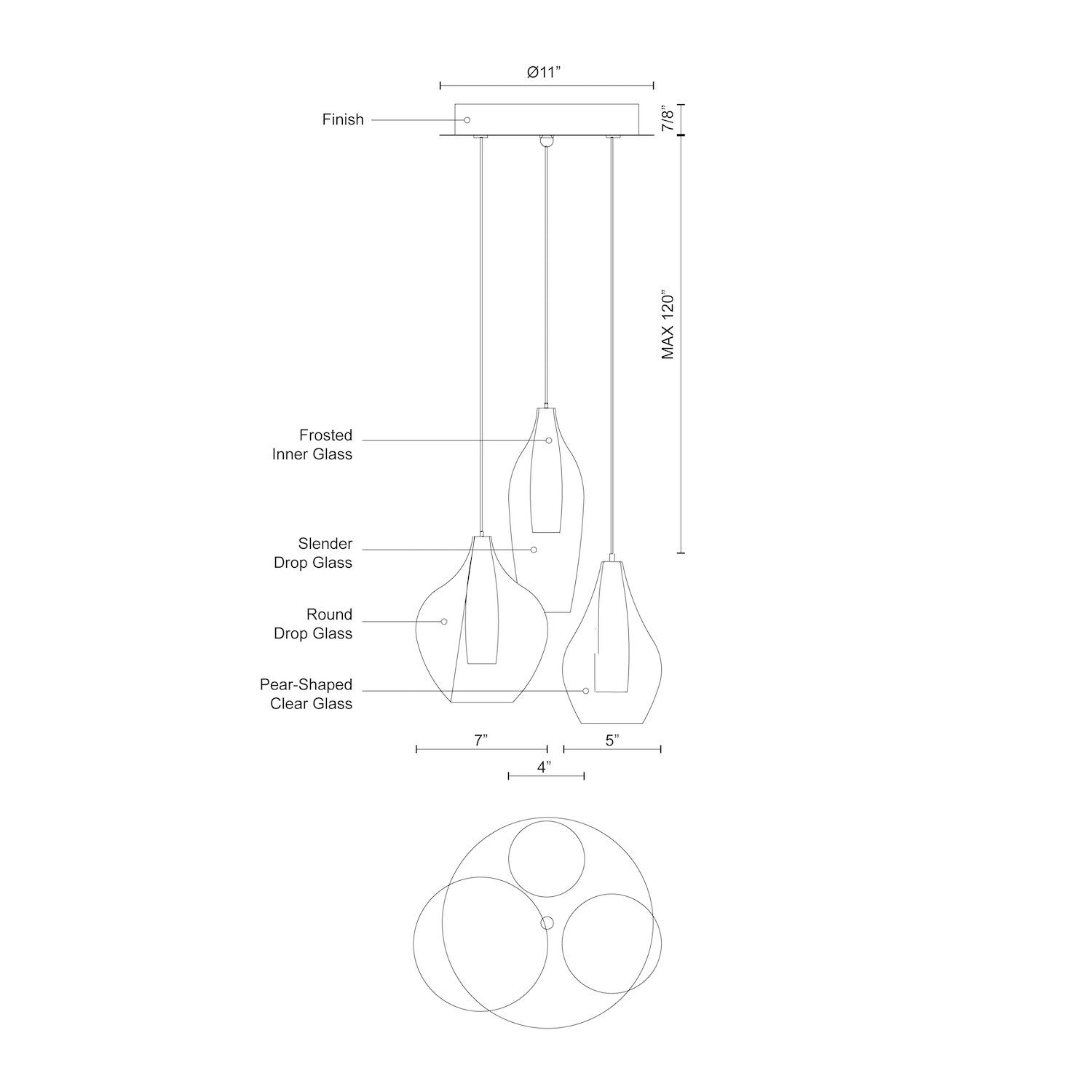 Victoria Multi Pendant