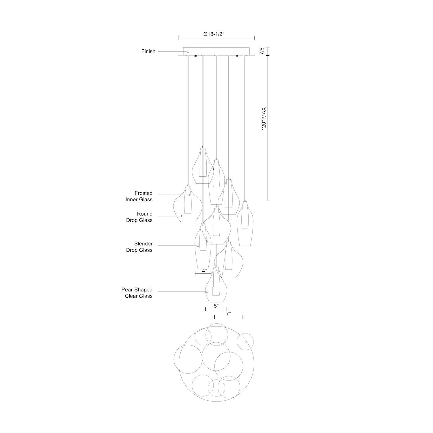 Victoria Multi Pendant