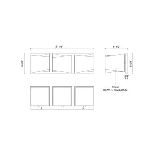 Cubix Vanity Light