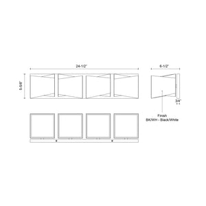 Cubix Vanity Light