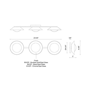 Cleo Vanity Light