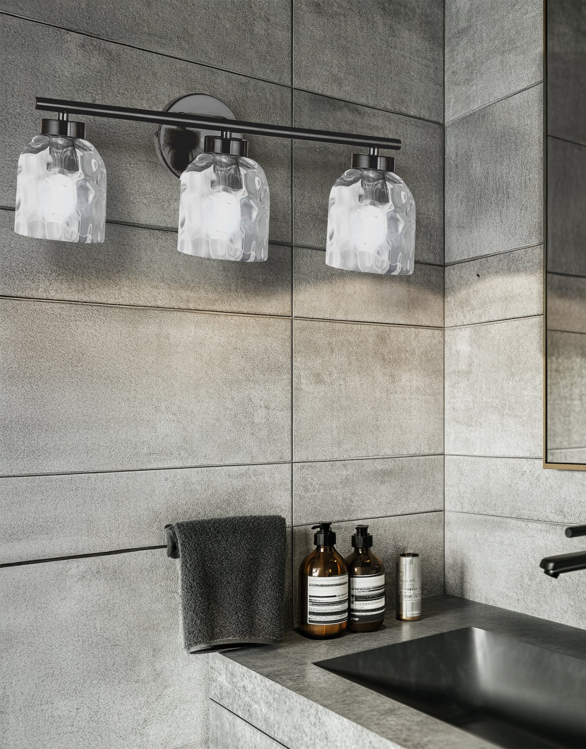 Vallora 3LT Vanity Wall Sconce