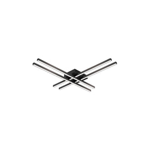 Vega Minor 32-in Brushed Gold LED Flush Mount