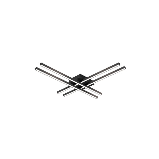 Vega Minor 32-in Brushed Gold LED Flush Mount