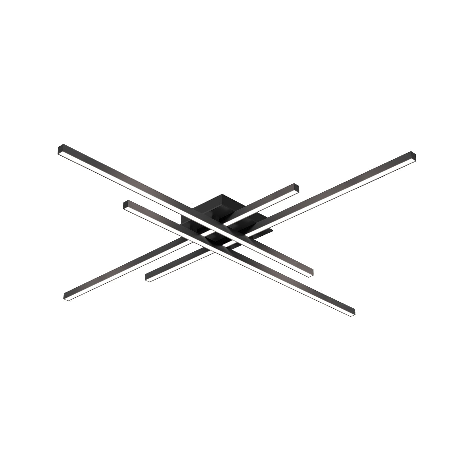 Vega Minor 47-in Brushed Gold LED Flush Mount