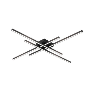 Vega Minor 47-in Brushed Gold LED Flush Mount