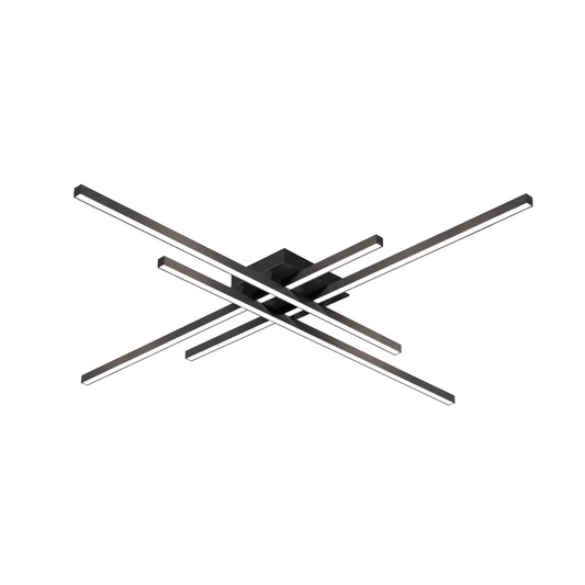 Vega Minor 47-in Brushed Gold LED Flush Mount