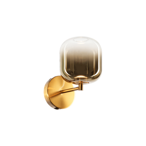 This stunning use of both material and glass, shows off a unique reflection when lit. Coming in a variety of size pendant and wall light, this will be ideal for many modern designs.