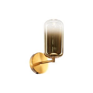 This stunning use of both material and glass, shows off a unique reflection when lit. Coming in a variety of size pendant and wall light, this will be ideal for many modern designs.