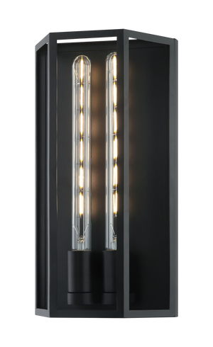 Creed is available in Matte Black or White, this hexagonal fixture will add some farmhouse chic to any room, but with modern feel. The strong hexagonal lines will stand up to all designs and come as a pendant, flush mount and wall sconce.