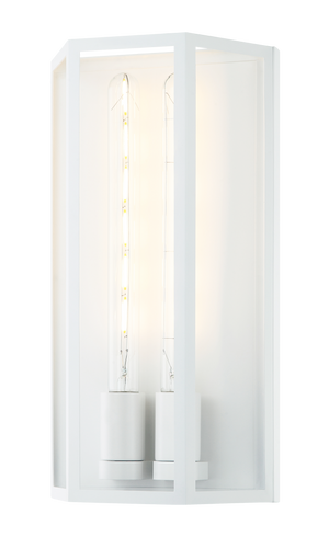 Creed is available in Matte Black or White, this hexagonal fixture will add some farmhouse chic to any room, but with modern feel. The strong hexagonal lines will stand up to all designs and come as a pendant, flush mount and wall sconce.