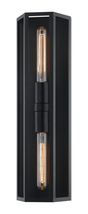 Creed is available in Matte Black or White, this hexagonal fixture will add some farmhouse chic to any room, but with modern feel. The strong hexagonal lines will stand up to all designs and come as a pendant, flush mount and wall sconce.