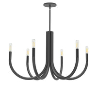 Wand 6LT Chandelier