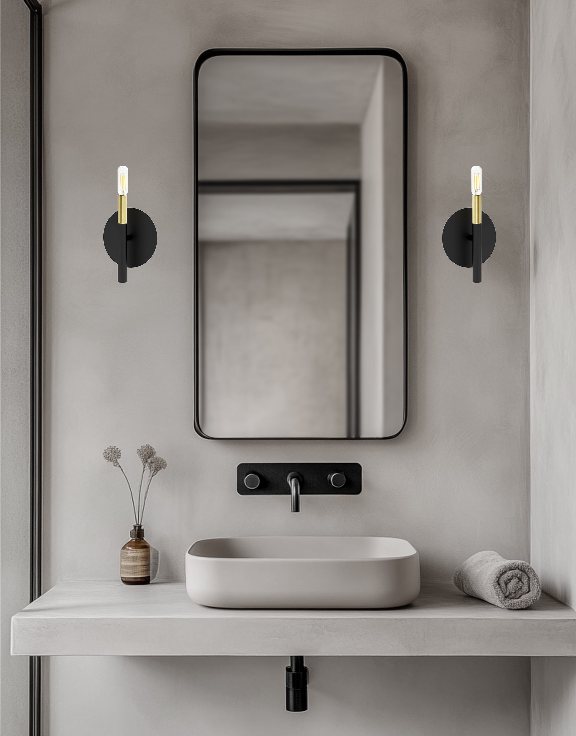 Wand 1LT Wall Sconce