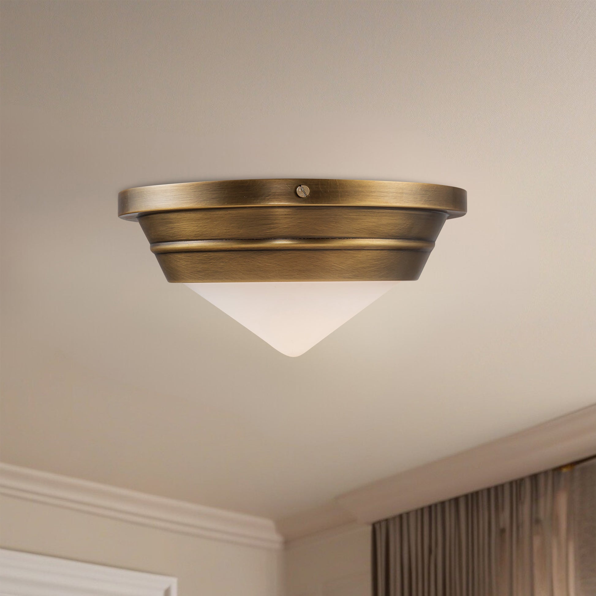 Willard 10-in Flush Mount