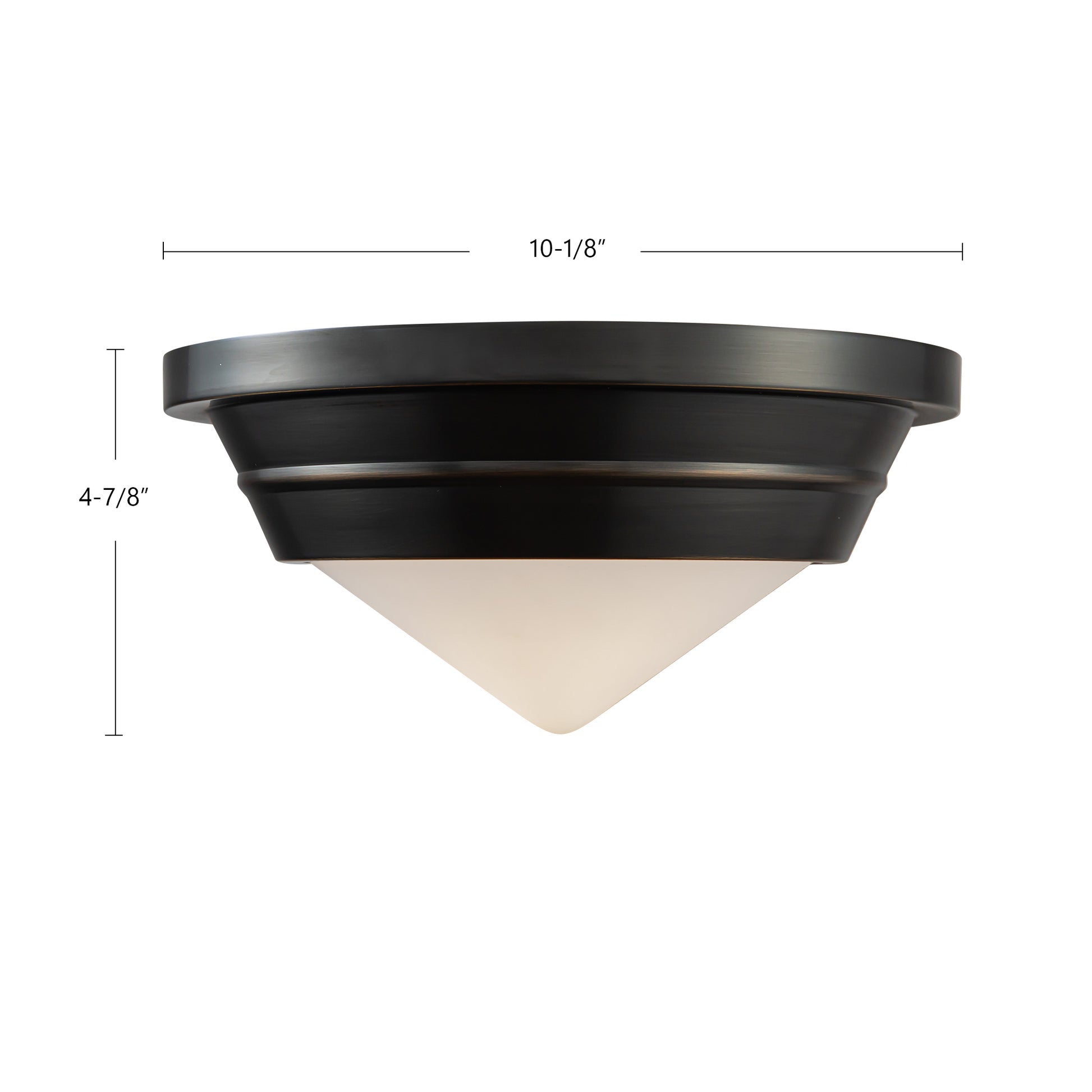 Willard 10-in Flush Mount