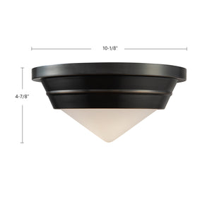 Willard 10-in Flush Mount