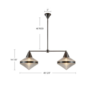 Willard 41-in Linear Pendant