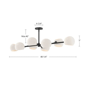 Willow 48-in Linear Pendant