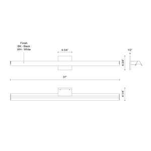 Galleria 37-in Wall Sconce