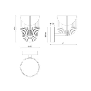 Colette Wall/Vanity Light