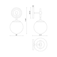 Fiore Wall/Vanity Light