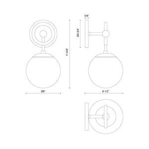 Fiore Wall/Vanity Light
