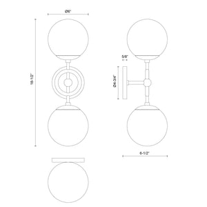 Fiore Wall/Vanity Light