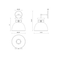 Waldo Wall/Vanity Light