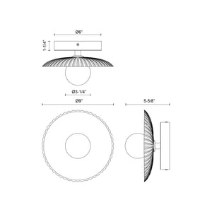 Hera Wall/Vanity Light