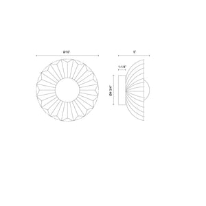 Soleil Wall/Vanity Light