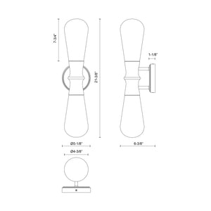 Marcel Wall/Vanity Light