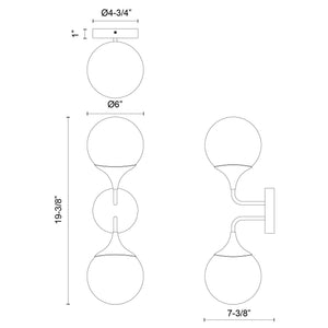 Nouveau Wall/Vanity Light