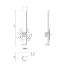 Elsie Wall/Vanity Light