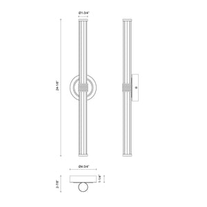 Elsie Wall/Vanity Light