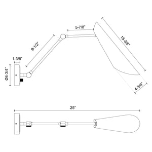 Gabriel Wall/Vanity Light