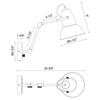 Felix Wall/Vanity Light